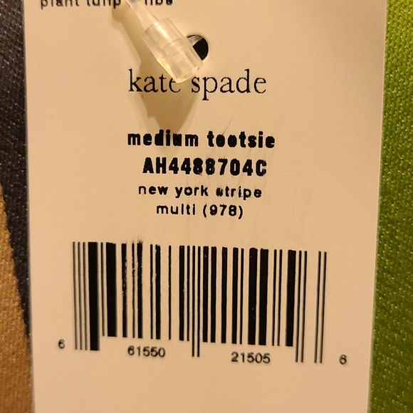 Kate Spade Medium Tootsie New York Stripe *RARE* - Picture 6 of 10